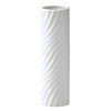 KI GREENHOUSE Monochrome Flower Base Vase 003-C-W White