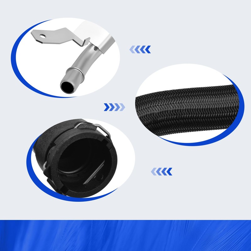 HVAC Heater Supply Return Hose Kit Compatible with Cherokee 2014-2018