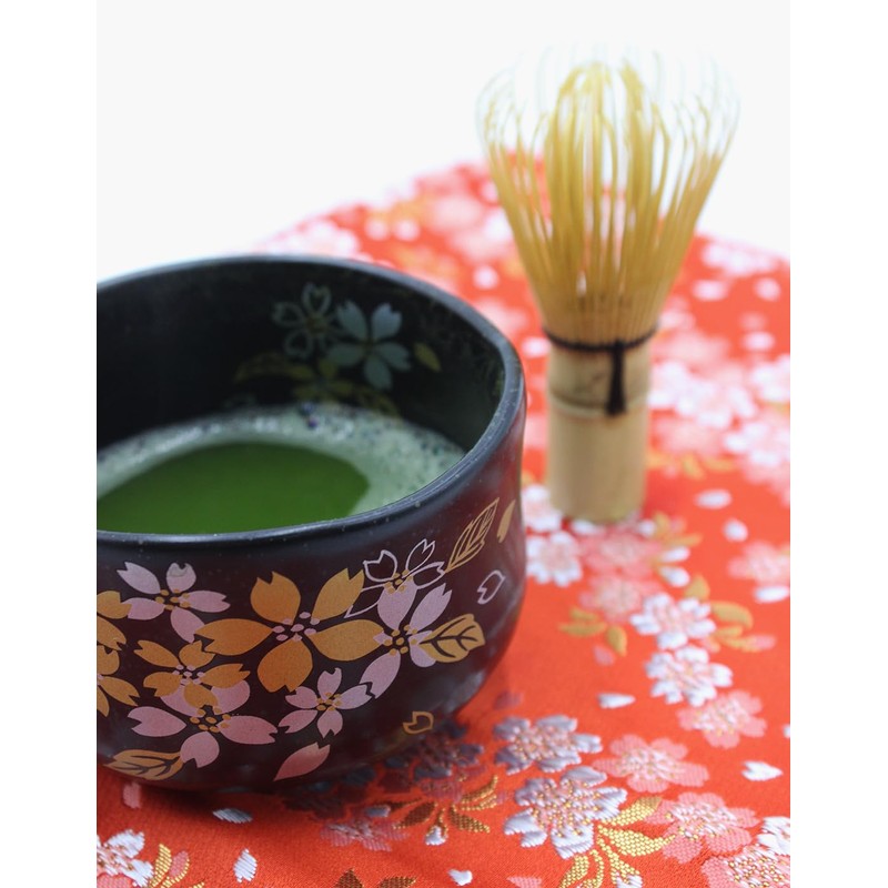 Waraku Fuuka Japanese Traditional Mino Ware Handcrafted Mini Matcha Chawan