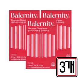 Balanity ultra-high purity 90% liposomal glutathione 30 sheets x 3 middle-aged senior edible glutathione glutathione / 밸러니티 초고순도 90% 리포좀 글루타치온 30매 x 3개 중년 시니어 먹는 글로타치온 클루타치온