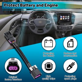 Auto Turn Off Idle Engine Stop Start System Delete Eliminator Compatible with 2018 GMC Terrain 2017-2018 Buick Regal Lacrosse 2016-2018 Encore 2017 Verano 2018 Enclave 2016-2020 Envision