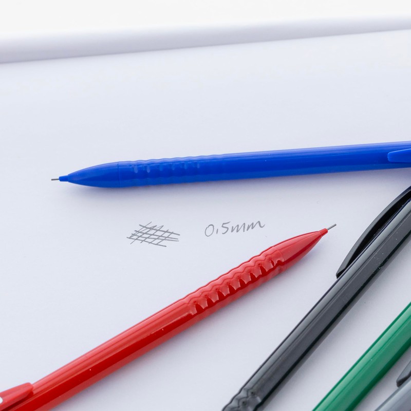BAZIC Mechanical Pencil Electra Core 0.5mm, Smooth Writing Pencils Lead,