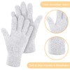 4 pares de guantes de microfibra lavables y reutilizables, guantes