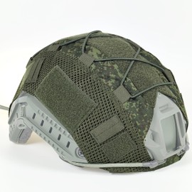 ATAIRSOFT Tactical Helmet Cover 500D Nylon Helmet Cloth for BJ/PJ/MH Airsoft Paintball Fast Bump Helmet in Size M/L/XL - Without Helmet (Russian Army Digital)