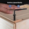 BNUOK 1/4-20 x 1/2 Inch Button Head Socket Cap Bolts