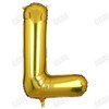 40 Inch Big Gold Letter Foil Mylar Helium Balloons Birthday