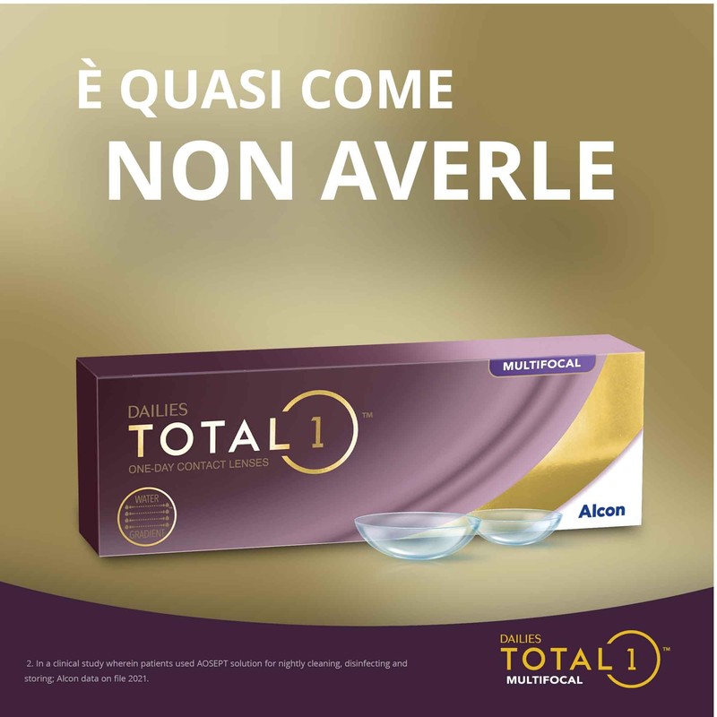 Dailies Total 1 Multifocal lenti a contatto giornaliere | 30
