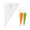 Keenpioneer Disposable Decorating & Pastry Bags 14" Pack of 100