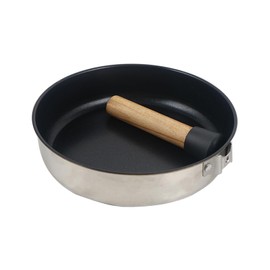 FENOHREFE Camping Pan, Chef Skillet with Handle, Non-Stick Frying Pan, Induction Frying Pan, Non-Stick Omelette Pan, Egg Frying Pan, Flat Pan, Non-Stick Camping