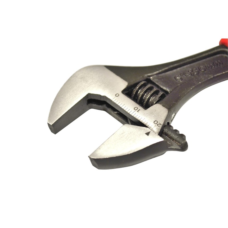 Hilka 18152514 6" (150mm) Soft Grip Wide Jaw (20mm) Adjustable