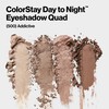 Revlon ColorStay Day to Night Eyeshadow Quad, Longwear Shadow Palette