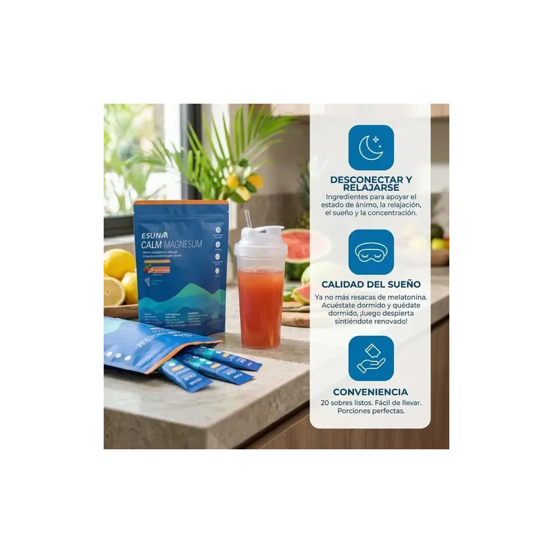 Supercalm Nutricional Bebida En Polvo Supercalm 40 Unidades