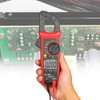 Multimetro de Gancho, 6000 Cuentas Pinza Amperimétrica Digital True RMS