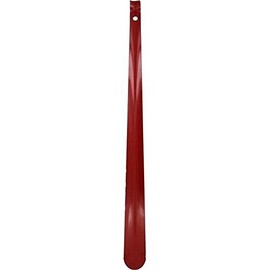 23" Long Metal Shoe Horn Color Red
