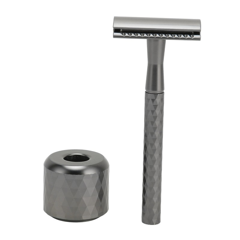 Double Edge Safety Beard Trimmer Support Rack Men Home Travel