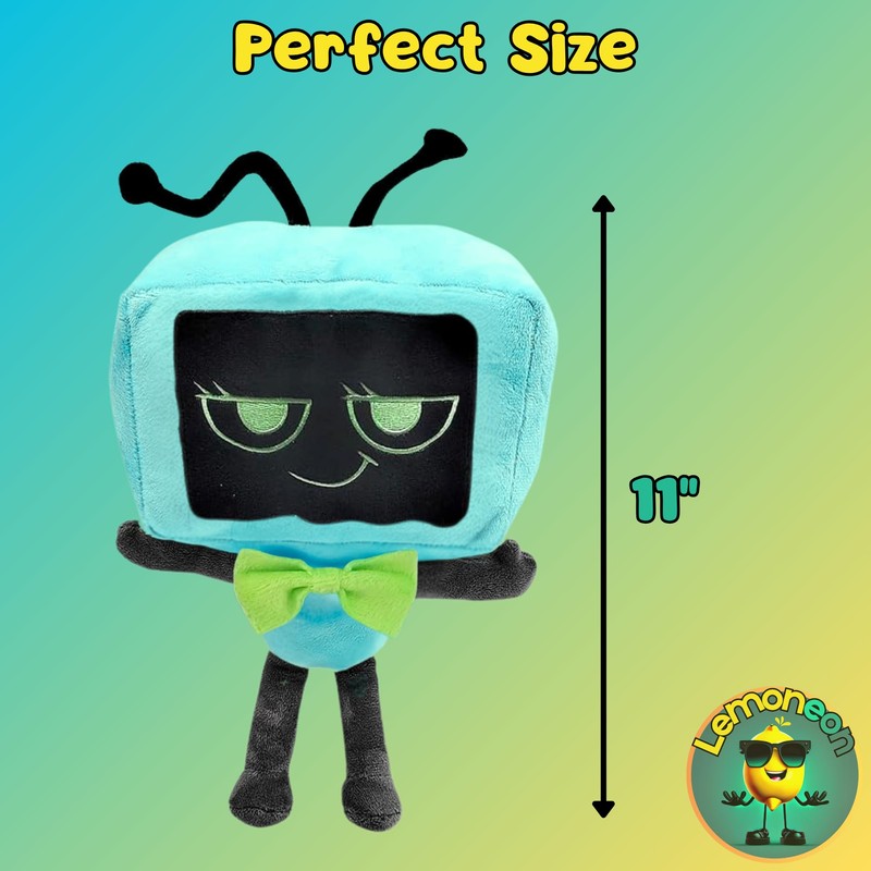 Lemoneon 11" Vee Plush Stuffed Figure Pillow for Video Game
