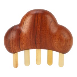 Rosewood Meridian Comb Wide Comb Teeth Reduce Stress Wooden Scalp Maasage Tool for Head