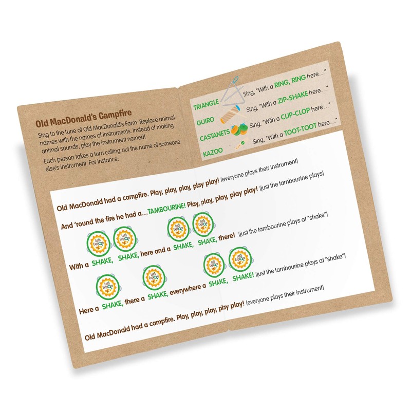 Melissa & Doug 40808 Let's Explore Camp Music Pretend Play