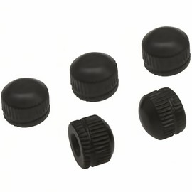 FDXGYH 8 PCS Light Screw Cap M4 x 9 x 11 Lamp Knob Nuts Black Female Thread Knurled Decorative Insert Bolt Cover for Most Pendant Lights and Wall Lights