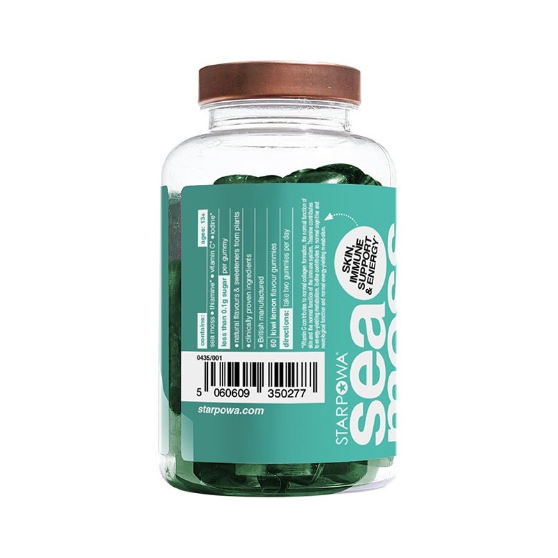 Starpowa Sea Moss 1000mg 60 Gummies