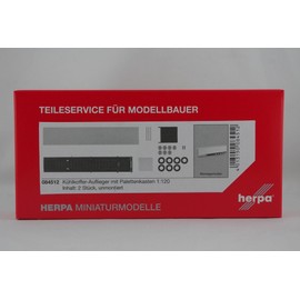 Herpa 084512 – Cooling Case Trailer with Palette Box