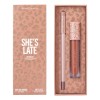 Kit Labial Mate Beauty Creations Availabilippy + Delineador Color She´s