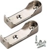 bricoleva.it Closet Rail Bracket, Side Hose Holder Kit for Oval