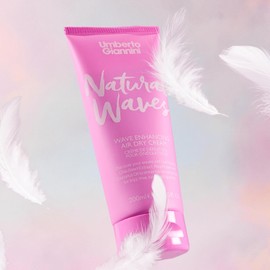 Umberto Giannini Dreamy Waves Natural Waves Air Dry Cream for Defined Curls – Wave Enhancing Styling Cream for Frizz Control, Soft Texture & Lightweight Hold, Ideal for Wavy & Curly Hair