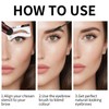 ALLROSE Eyebrow Stamp and Eyebrow Stencil Kit - Eye Brow