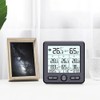 zaqwsx Weather Station Indoor/Outdoor Wireless Sensors Digital Thermometer Hygrometer LED