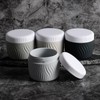 Kuangre Travel Containers for Toiletries, Silicone Cream Jars BPA-Free, TSA