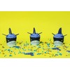PME Cupcake Decorating Kit with Edible Toppers, Shark Attack