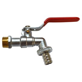 S&M 180064 – Tap Hose 1/2 inch, with socket for padlock, 3/4 inch