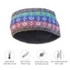 Pachamama Women Wool Ear Warmer Headband Fleece Lined Handknitted Pastel