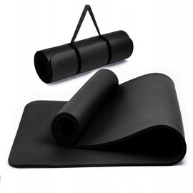 183*61CM Tapete para Yoga,8MM Tapete para Pilates,Engrosado Portátil Esterilla para Yoga,Correa Transportadora,Material Ecológico NBR,Antiderrapante S