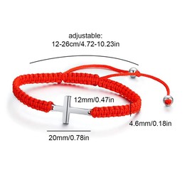 2 Pulseras a Juego de Parejas Amigos, Pulsera de La Suerte Amuleto Joyería Joyería de Cuerda Pulseras Amistad Regalos para Novio Novia