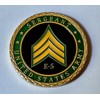 Generic Army Sergeant E-5 Rank #C1467B Military Honor Challenge Coin