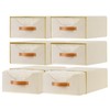 Baesyhom 6 Pcs Closet Drawers and Large Size Clothes Storage