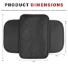 Car Center Console Cover, Leather Auto Armrest Cushion Pad with
