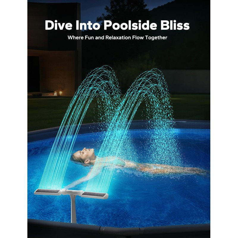 Pool Fountain Adapter Set for SummerWave & for Funsicle Pools,