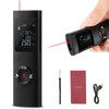 MITEGELO 60m Medidor Láser Digital, Telemetro Láser con Recarga USB,