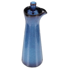 NAMOARLY Japanese Style Ceramic Condiment Container Seasoning Bottle for Sauces Oil and Vinegar Kitchen Squeeze Bottle Traditional Design for Home Cooking and Dining