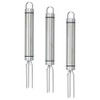 Pack of 3 Stainless Steel Potato Forks, Corn Fork with