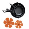 HAWOK Cast Iron Skillet (6inch 8inch 10inc) with Protectors Set