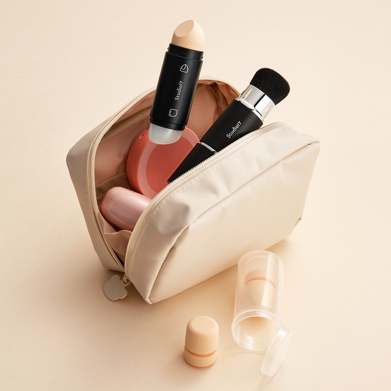 STUDIO17 Dual Face Makeup Tool (2 Types) - Dual Face