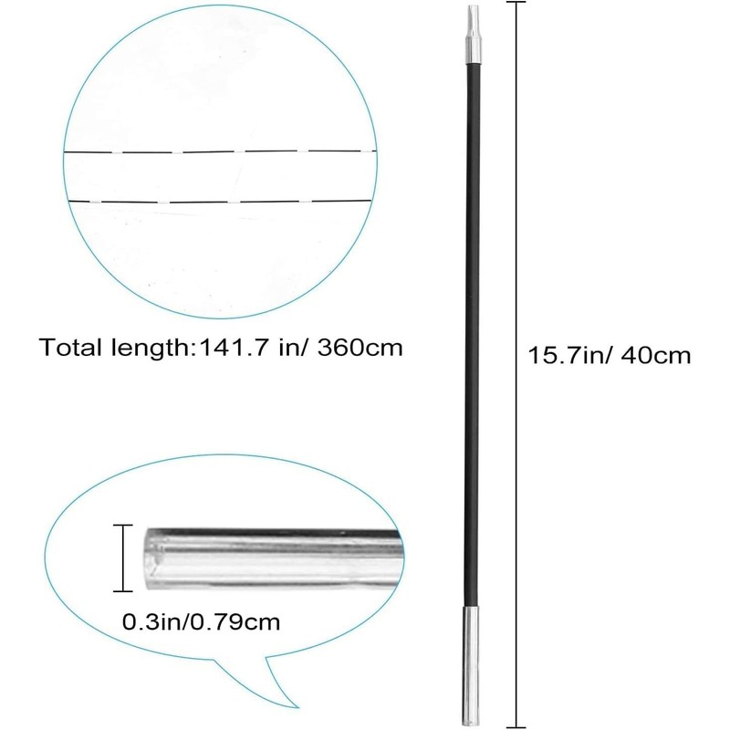 Gorich Beach Tent Poles 2 Pack, Aluminum Tent Rod Lightweight
