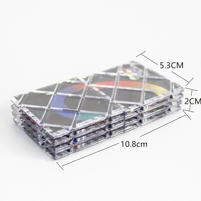 Oostifun LingAo 8-3 - Puzzle Magic Cube zerklüfteten Schwarze Ringe