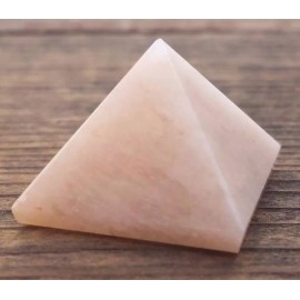NATURAL MOONSTONE SMALL GEMSTONE PYRAMID 20-22mm