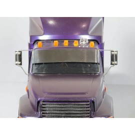 Tamiya Aluminum Windshield Sun Visor Block Plate for Tamiya RC 1/14 Ford Aeromax Truck