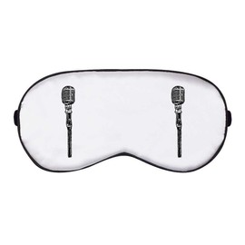 'Retro Microphone' Sleep/Travel Eye Mask (EY00024928)